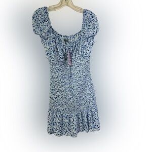 Wild Fable Blue and White Floral Dress